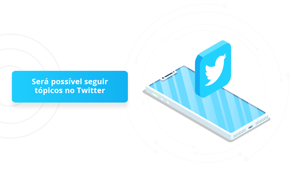 seguir tópicos no Twitter