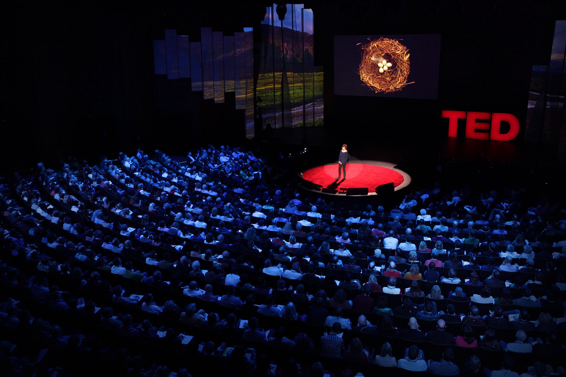 palco do Ted Talks